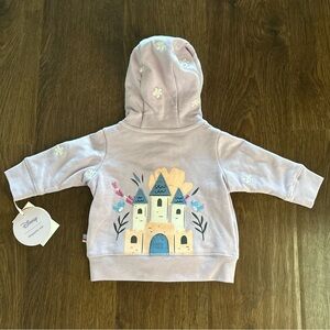 Magnetic Me Disney Princess Magnetic Hoodie Purple Castle